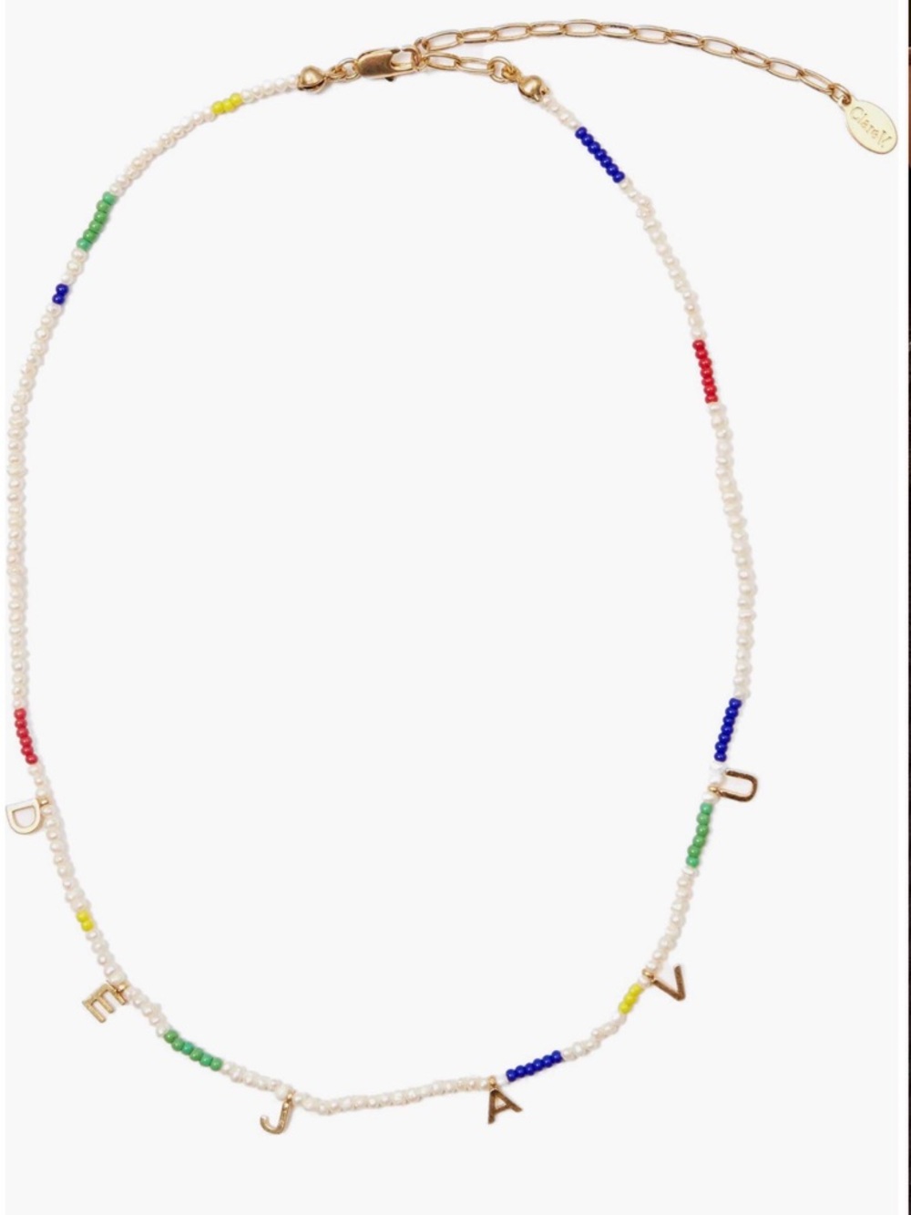 Clare v. Deja Vu necklace